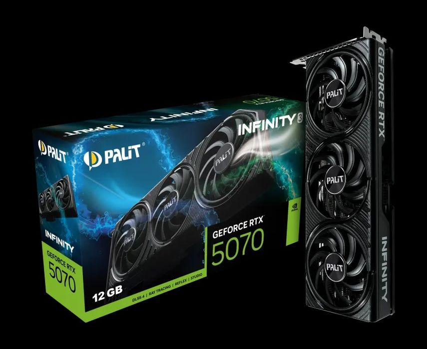Видеокарта Palit GeForce RTX 5070 Infinity 3