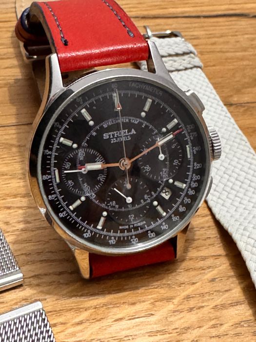 poljot Strela chronograph
