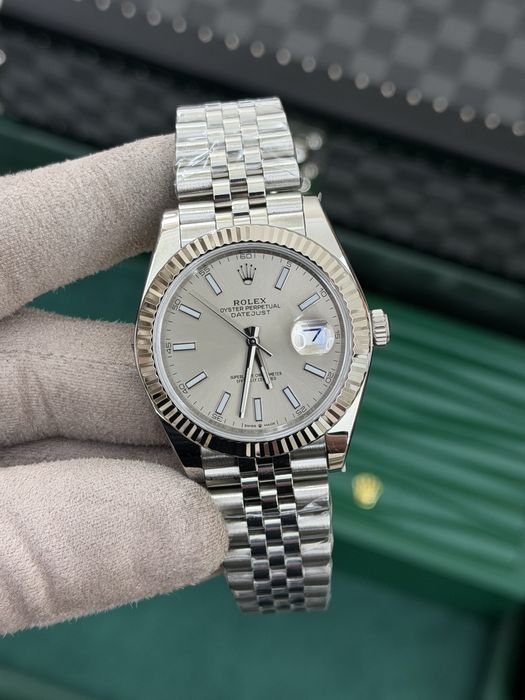 Rolex Date-Just 41mm Grey Dial
