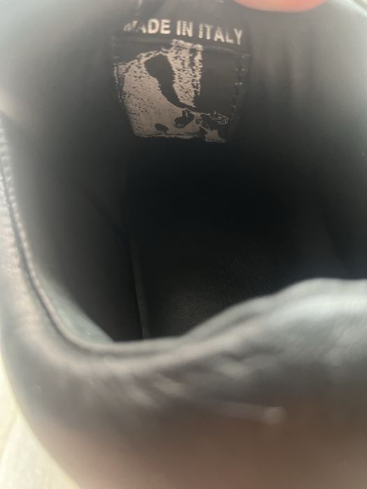 Rick Owens jumbo laces low