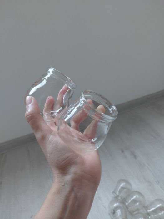 Стъклени вендузи 11 броя общо 10 евро
