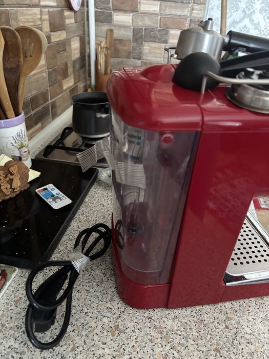 Espressor manual Myria MY-4052, 15 bar, 1100 W, culoare rosu