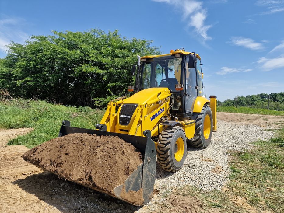 Inchirieri utilaje, bobcat, buldoexcavator, excavator buldo demolari