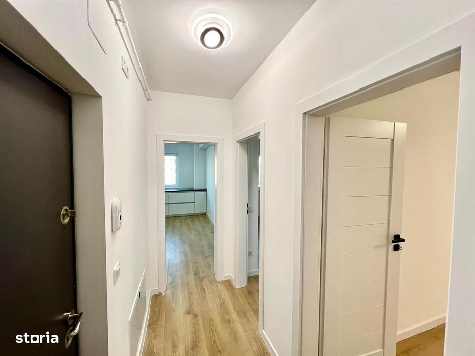 Apartament 2 camere, 2 balcoane, finisat la alb — fotografia 1