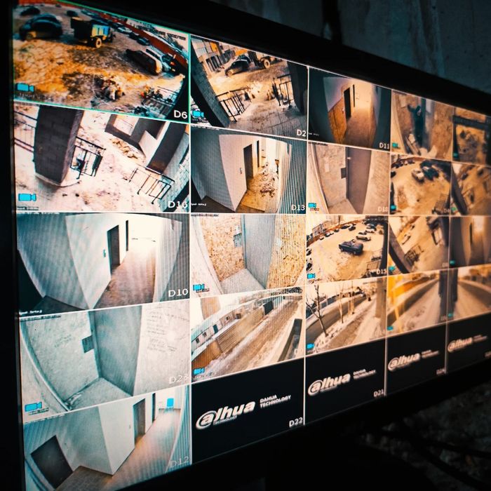 Установка камер видеонаблюдения