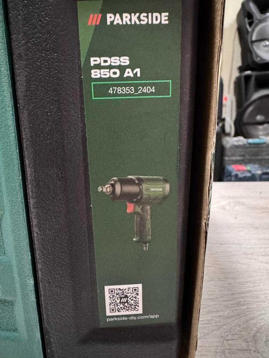 Пневматичен гайковерт PARKSIDE PDSS 850 A1  850 Nm