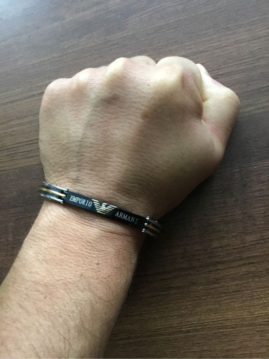 Bratara armani gold inox