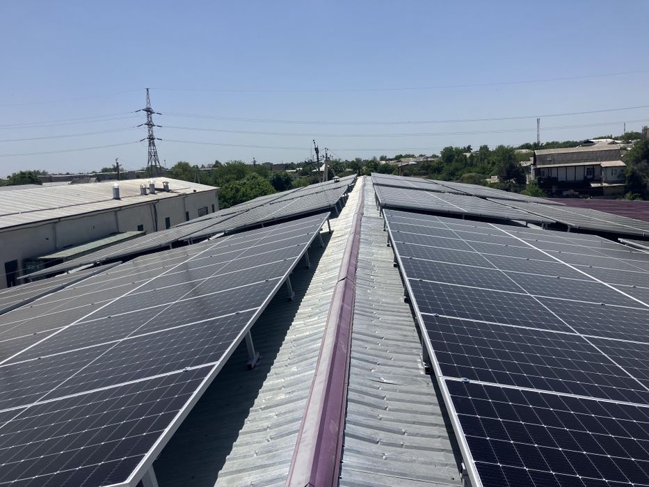 Солнечный панели Қуёш панеллари