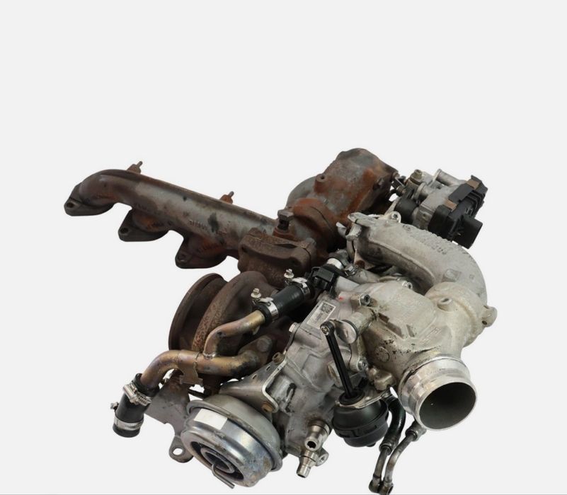 Ansamblu turbine bi-turbo BMW Seria 7 F01 LCi 740d 3.0 313 cai EURO 6 8508091 / 8508092 N57 313cp 230kw 640 535 335 740 X4 X3 X5 X6
