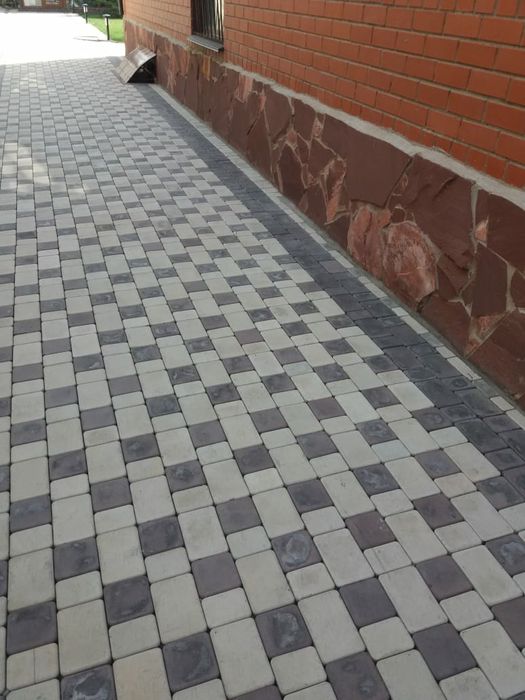 Укладка брусчатки