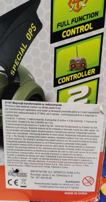 Masinuta Maisto Tech Project Street Trooper