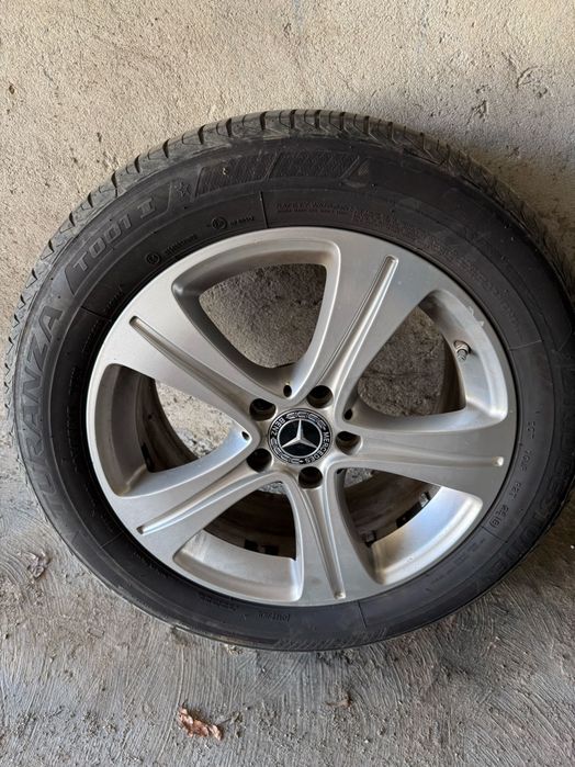 Set 4 jante originale Mercedes 17" (E-Class W212/W213) cu anvelope 225/55 R17