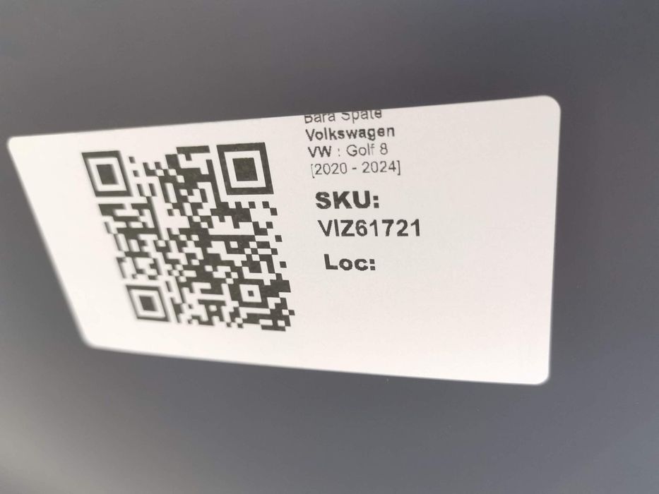 Задна броня Фолксваген ВВ Голф 8 / Volkswagen VW Golf 8 [ - ] Оригинал