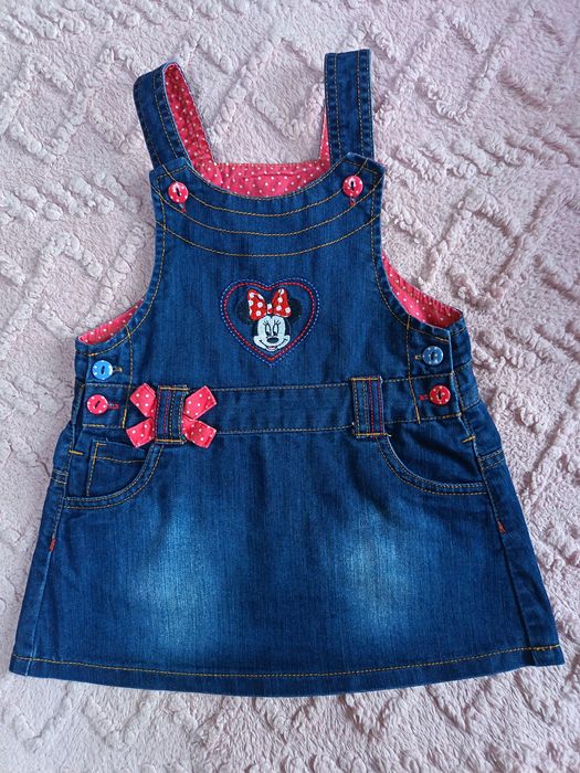 Детский джинсовый сарафан на 1,5-2 года