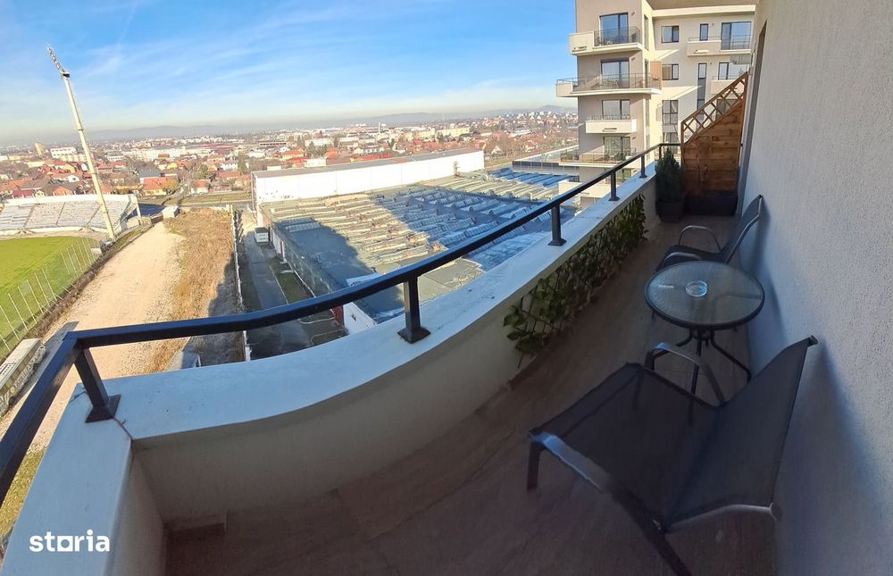 2 camere | Mobilier premium | 3 balcoane | Vedere pe trei laturi