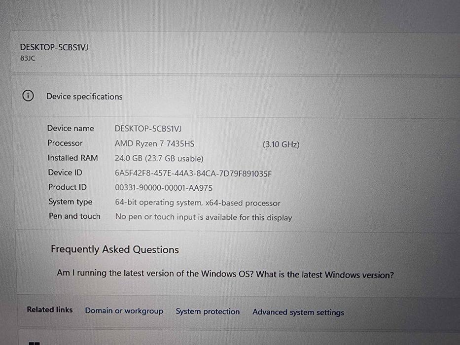 Laptop Gaming Lenovo LOQ