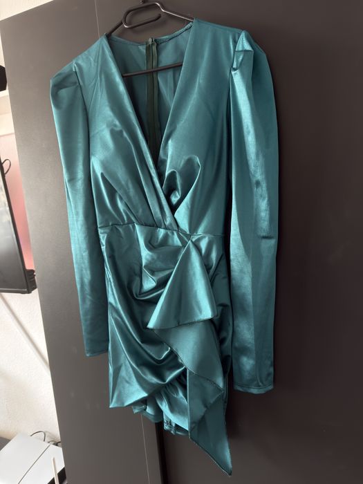 Rochie eleganta turcoaz