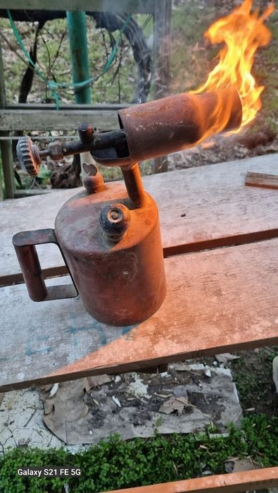 Паяльная лампа бензиновая СССР