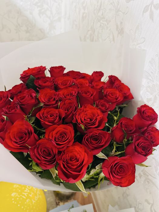 Цветы розы свежие