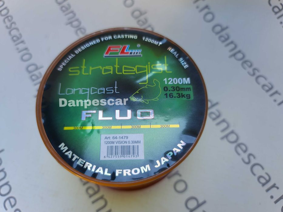 ROLA (GUTA ) Nylon STRATEGIST Longcast PROFL Fluo 1200metri