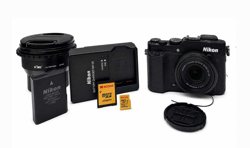 Камера Nikon Coolpix P7800 + Ikelite подводен бокс