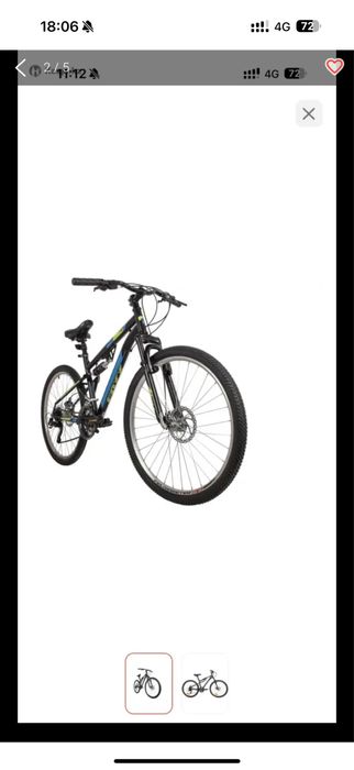 Продам велосипед, откатал 2 месяца лета