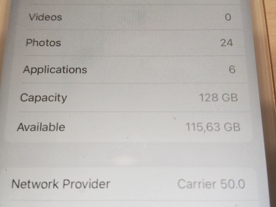 iPhone 6s 128 GB Gold
