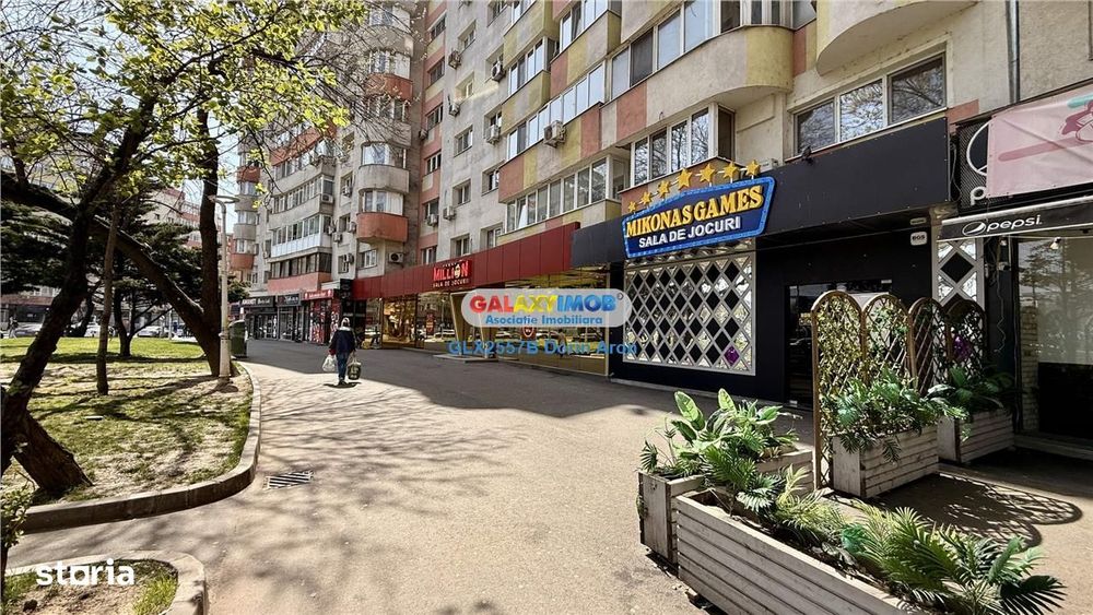 Spatiu comercial 144 mp, vitrina 20 ml - Mosilor