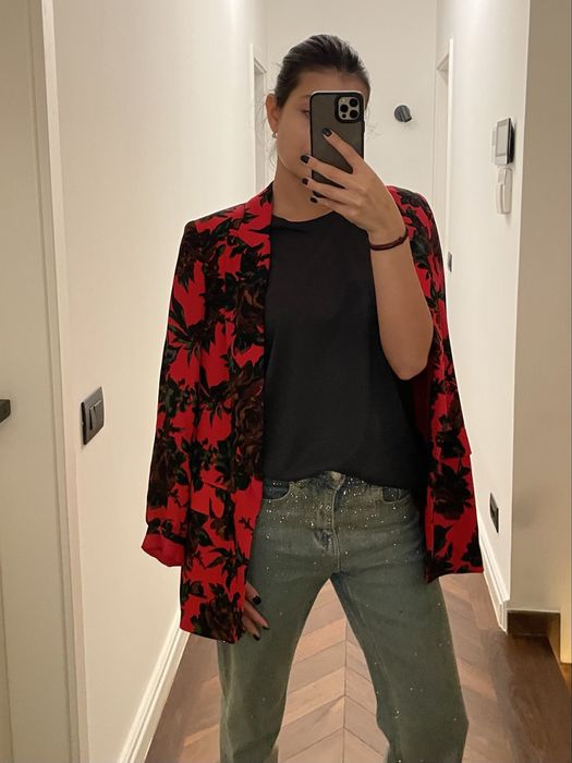 Sacou Zara cu imprimeu floral