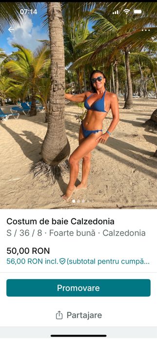 costum de baie Calzedonia