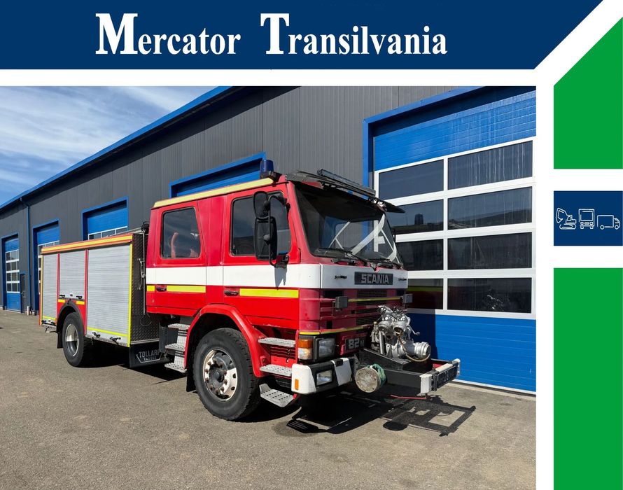 Scania P82 M 4x2 L | Mașină de pompieri | Rezervor 3.000 L Scania P82 M 4x2 L | Mașină de pompieri | Rezervor 3.000 L