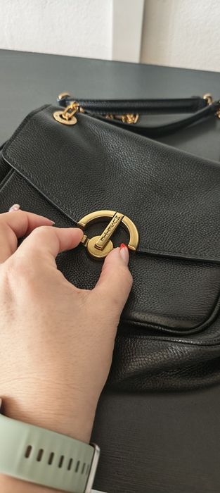 Geanta Musette piele naturala