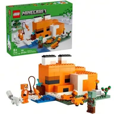 SIGILAT!  LEGO Minecraft Vizuina vulpilor 21178