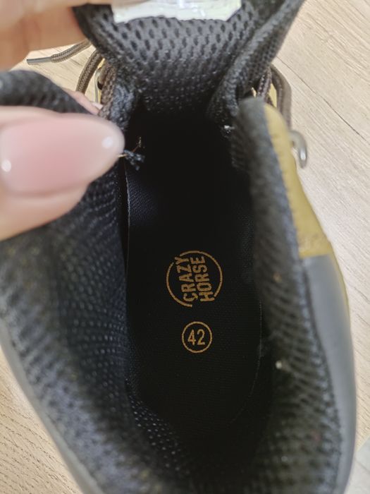 Ботинки новые, кожа