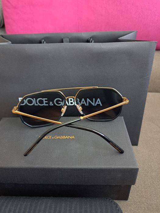 Слънчеви очила Dolce & Gabbana DG 2285 02/81 - GOLD/BLACK