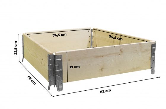 Rame paleti pentru paturi inaltate sau containere pentru stocare