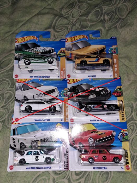 Колички Hot Wheels и Matchbox 1:64