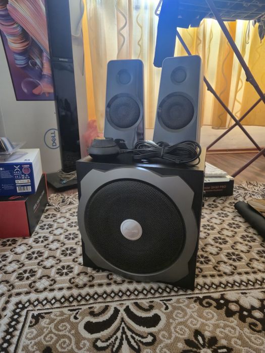 Boxe 2.1 Trust Tytan 2.1 60W – bass puternic, stare excelentă