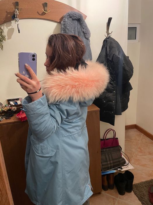 Парка с естествен косъм