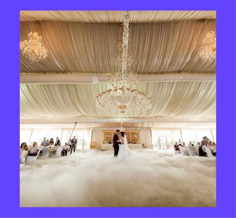 Fum greu gheață carbonica