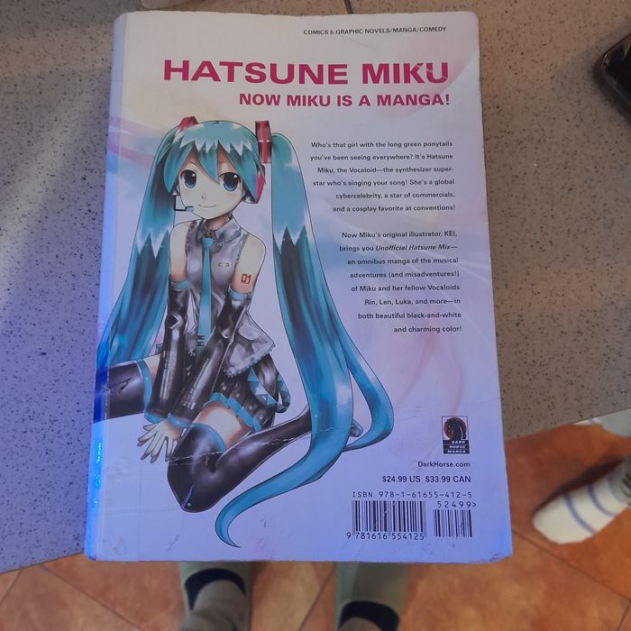 Manga Unofficial Hatsune Miku Mix Vocaloid