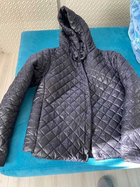 дамско късо яке в черно