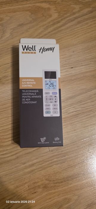 Vând telecomanda universala A/C Well