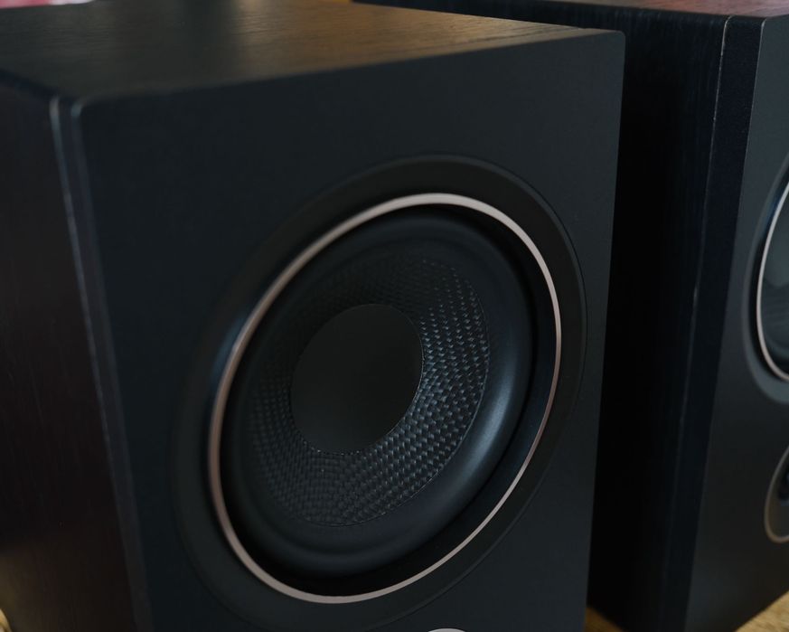 PSB Alpha P5 Bookshelf, Hi-Fi тонколони, букшелф, Black Ash, като нови