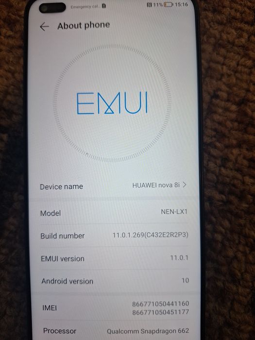 Перфектен Huawei nova 8i