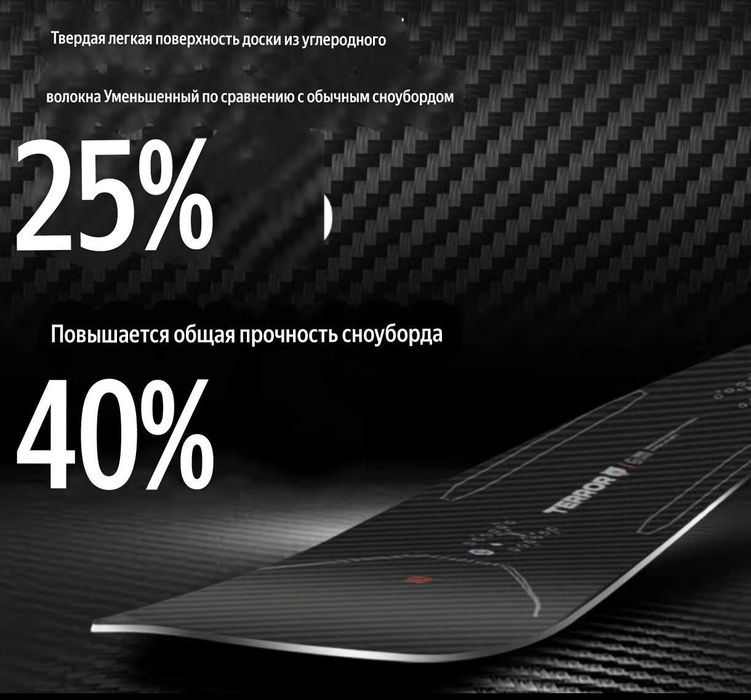 Сноуборд из карбона