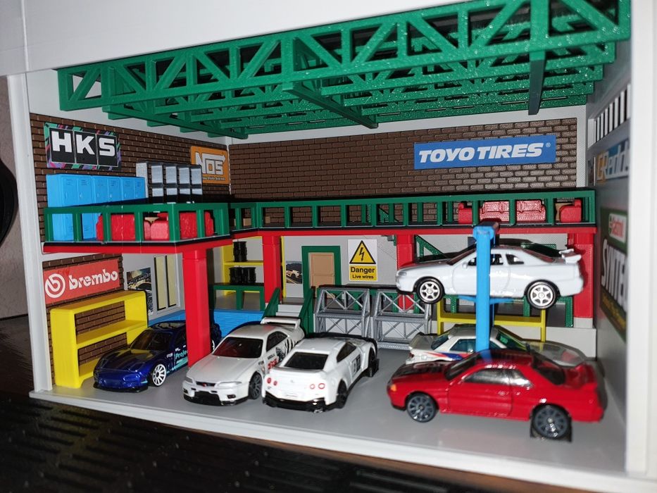 Hot wheels garage 1:64 Хотуилс гараж