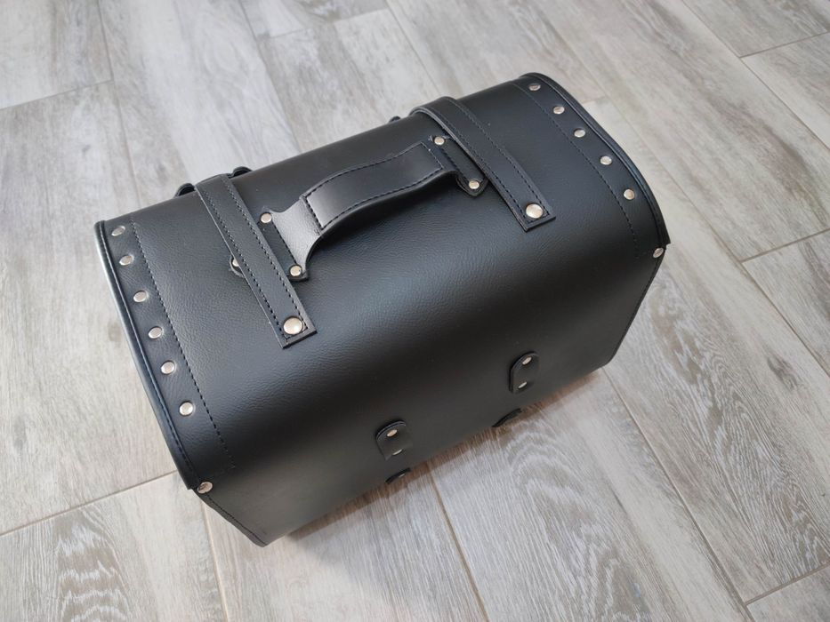 Geanta spate Adrenaline piele moto chopper custom cruiser