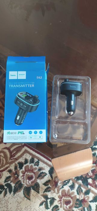 FM-трансмиттер Hoco E62 чёрный