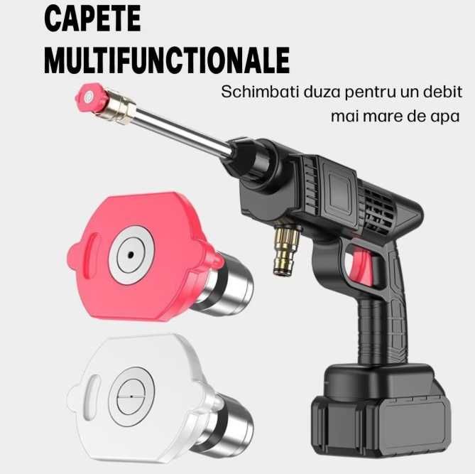 Aparat de spalat cu presiune,fara fir,2 acumulatori, acc  incluse 300w